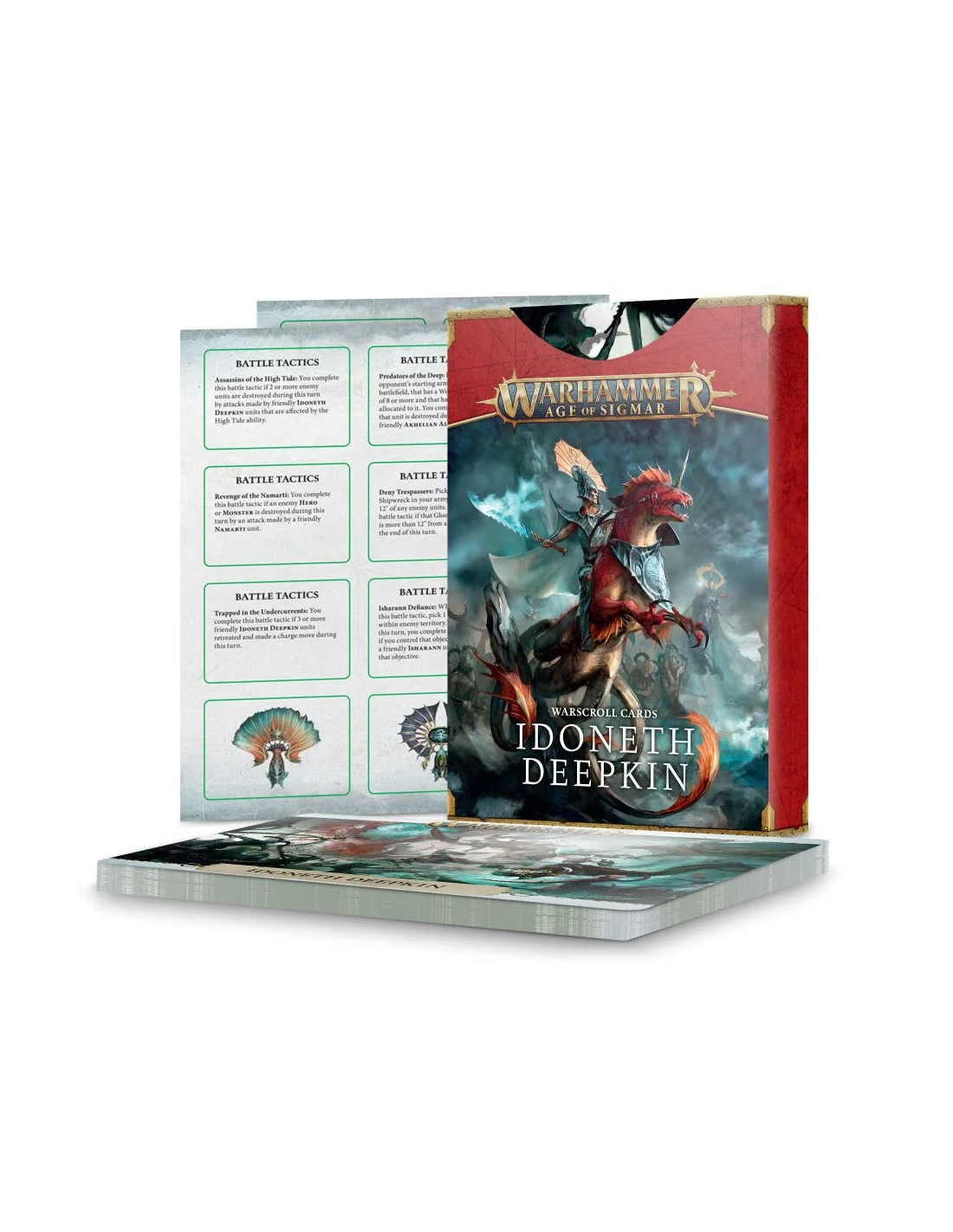 WARSCROLL CARDS IDONETH DEEPKIN Figurspel Regler Warhammer