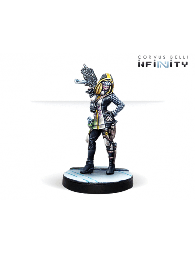 Infinity: Aleph - Dart, Optimate Huntress (Submachine gun, Grenades)