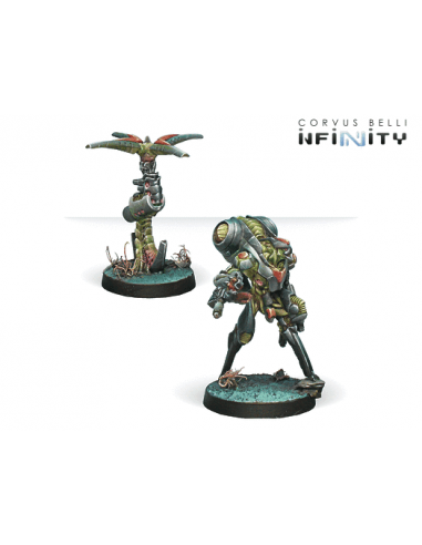 Infinity: Combined Army - Ikadron Batdroids & Imetron