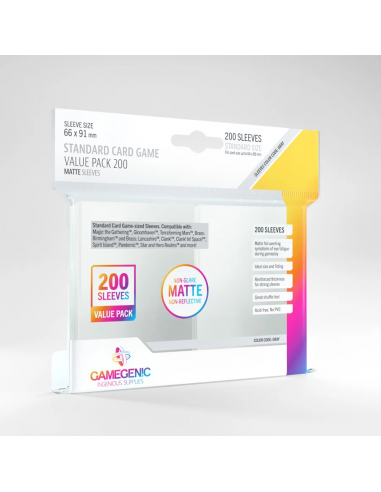 Matte Standard Card Value Pack 200