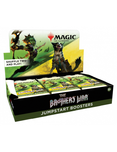 Magic Brothers War Jumpstart Booster Display (18)