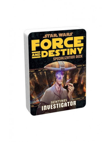 Star Wars RPG Force & Destiny Investigator Specialization Deck