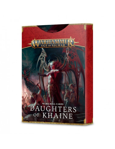 WARSCROLL CARDS: DAUGHTERS OF KHAINE