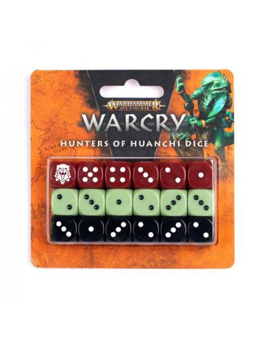 AGE OF SIGMAR WARCRY: HUNTERS OF HUANCHI DICE