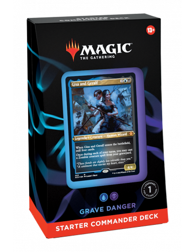 Magic Starter Commander Deck Grave Danger