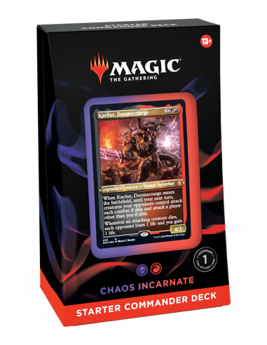 Magic Starter Commander Deck Chaos Incarnate