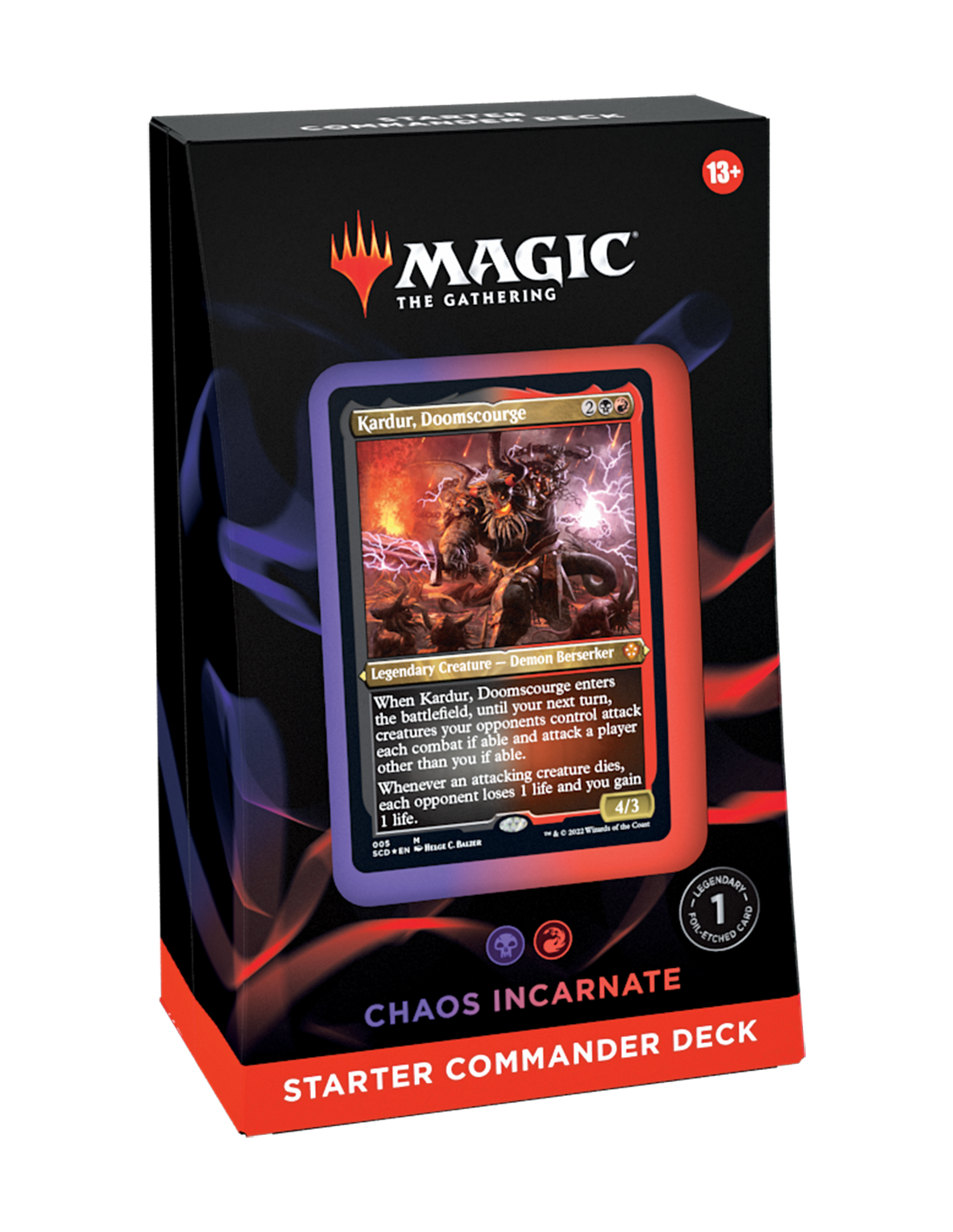 Magic Starter Commander Deck Chaos Incarnate: Kortspel - EDH