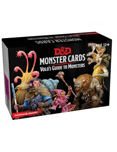 D&D 5th Ed. Monster Cards Volos Guide to Monsters