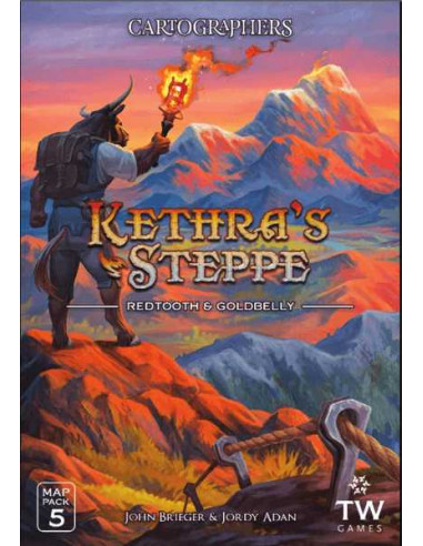 Cartographers Heroes Map 5 Kethras Steppe