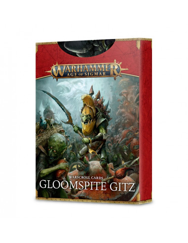 WARSCROLL CARDS: GLOOMSPITE GITZ