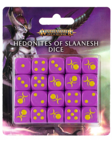 AGE OF SIGMAR:HEDONITES OF SLAANESH DICE SET