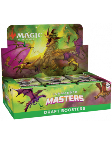 Magic Commander Masters Draft Display