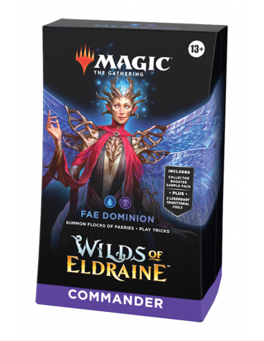 Magic Wilds of Eldraine Commander Deck Fae Dominion