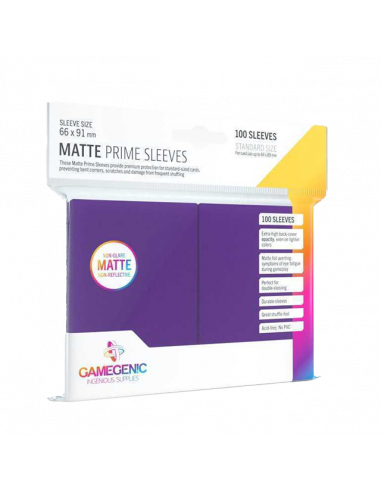 Matte Prime Sleeves Purple