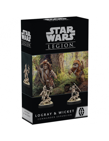 Star Wars Legion Logray & Wicket Commander