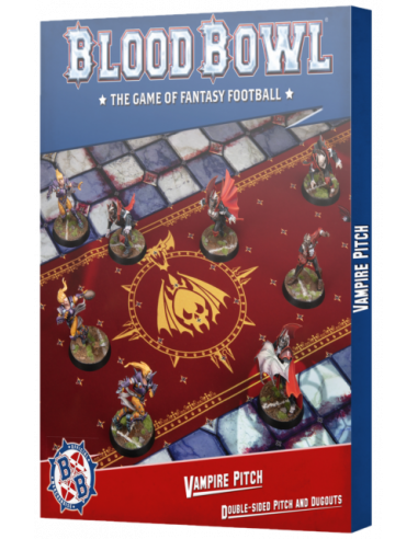 BLOOD BOWL: VAMPIRE TEAM PITCH & DUGOUTS