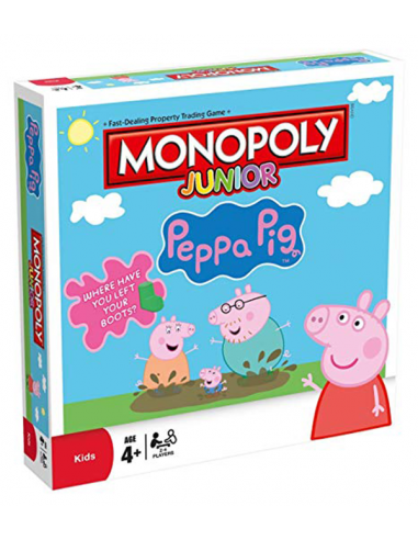 Monopoly Junior - Peppa Pig/Gurli Gris