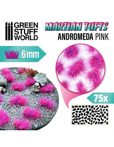Martian Tufts 6mm - Andromeda Pink