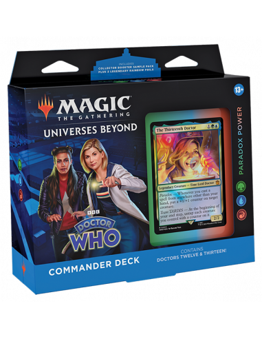 Magic Doctor Who Commander Deck Paradox Power