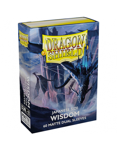 Dragon Shield: Matte Dual Wisdom Japanese Size (60)