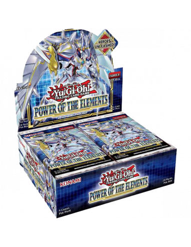 Yu-Gi-Oh! Power Of The Elements Booster Display