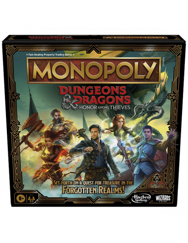Monopoly: Dungeons & Dragons Honor Among Thieves