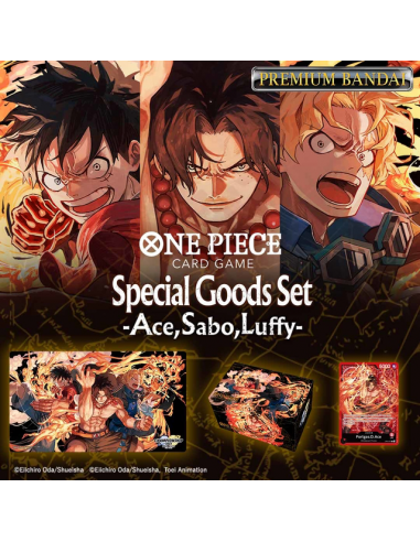 One Piece CG Goods Set Ace/Sabo/Luffy