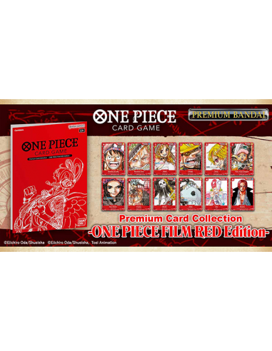 One Piece CG Premium Card Coll. Film Red