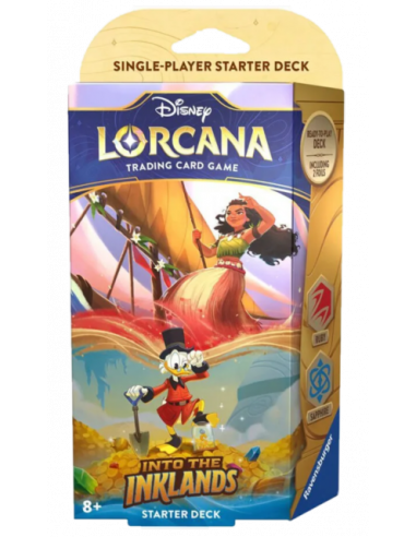 Disney Lorcana: Starter Into the Inklands Ruby and Sapphire