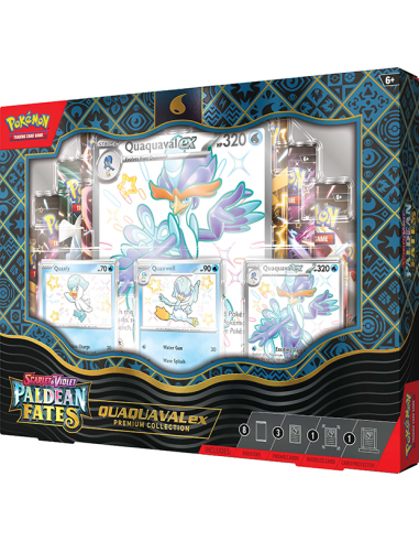 Pokemon: Paldean Fates Quaquaval Premium Collection