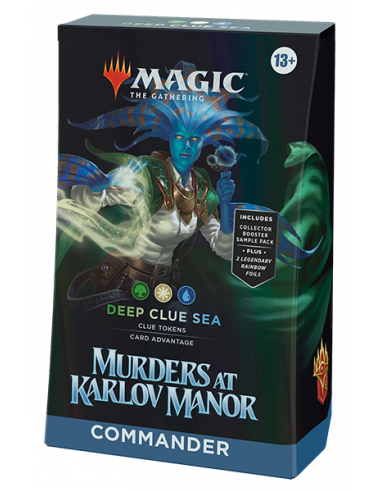 Magic Murders at Karlov Manor Deep Clue Sea Commander Deck