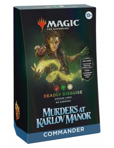 Magic Murders at Karlov Manor Deadly Disguise Commander Deck