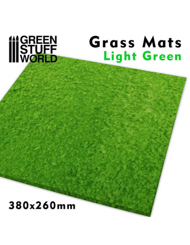 Grass Mats 38x26 Light Green 4mm