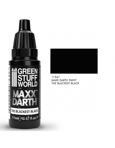 Maxx Darth Paint: Blackest Black 17ml