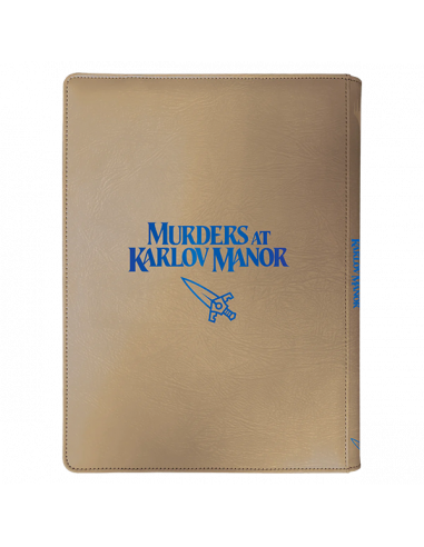 Murder at Karlov Manor: 9-Pocket Premium Zippered Binder