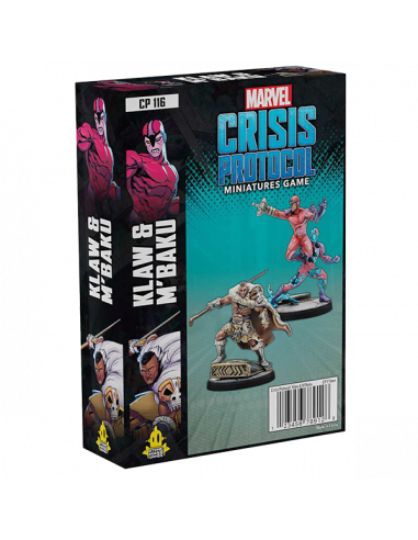 Marvel Crisis Protocol Klaw and MBaku