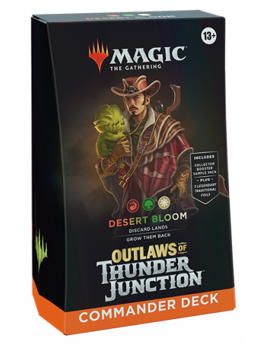 Magic Outlaws of Thunder Junction: Desert Bloom Commander Deck