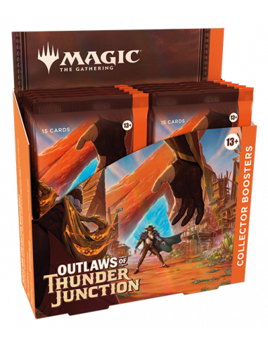 Magic Outlaws of Thunder Junction Collector Booster Display