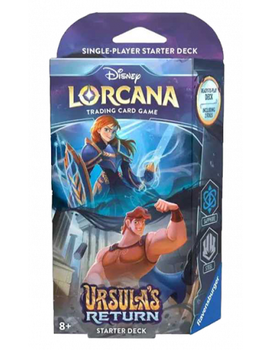 Disney Lorcana: Ursulas Return Starter Deck Anna & Hercules