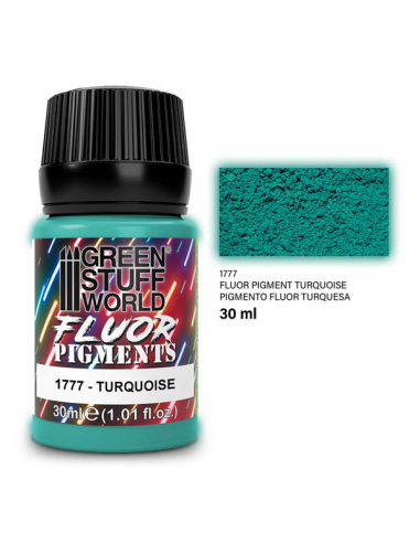 FLUOR TURQUOISE pigments 30ml