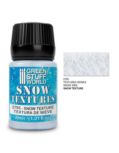 Acrylic Ground Texture Snow