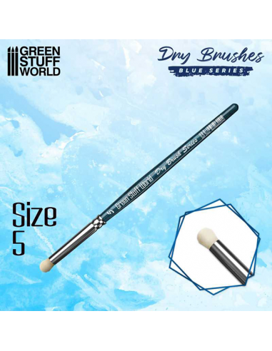 Blue Series Round Dry Brush Size 5
