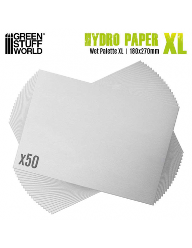Hydro Paper Sheet XL 180x270mm Pack 50