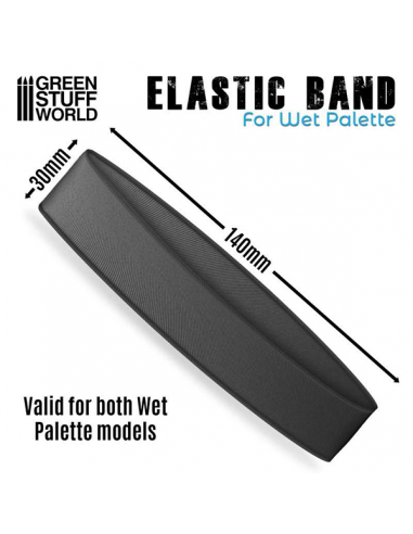 Elastic Band for Wet Palette 140mm
