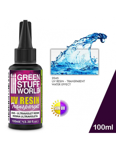 ULTRAVIOLET RESIN WATER EFFECT/CLEAR 100ML