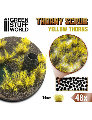 Thorny Scrub - Yellow Thorns