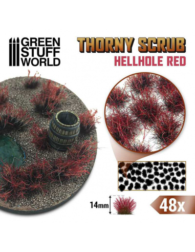 Thorny Scrub - Hellhole Red