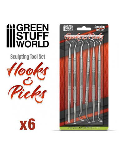 Hooks & Picks Set 6pcs