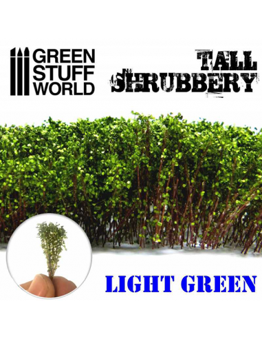 Tall Shrubbery - Light Green