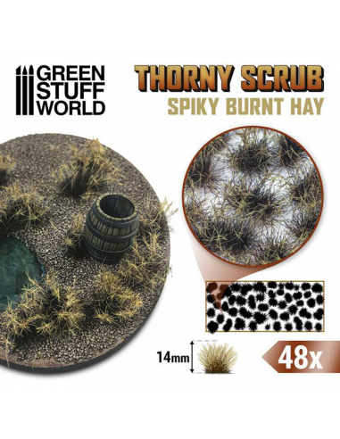 Thorny Scrub - Burnt Hay